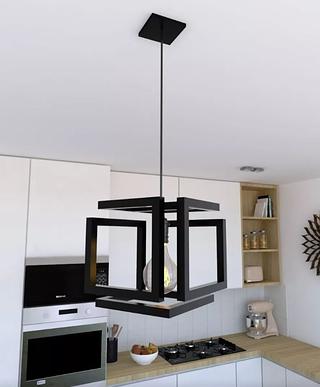 PENDENTE INFINITY CUBO