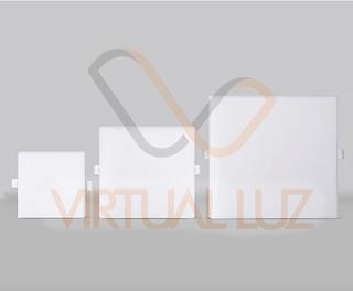 PAINEL LED 2 EM 1 Borda Infinita 24W QUADRADO