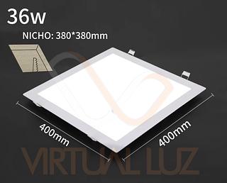 PAINEL DE LED EMBUTIR QUADRADA 36W