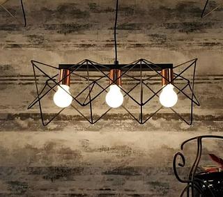 PENDENTE ARAMADO RETANGULAR