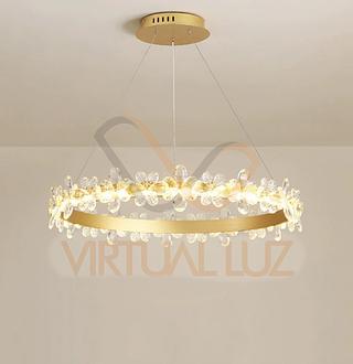 LUSTRE CRISTAL FLOR VL-M500