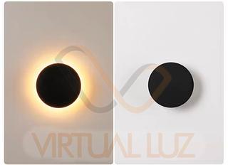 Arandela de Parede Luminária Led Integrado VL-AR606 PRETO