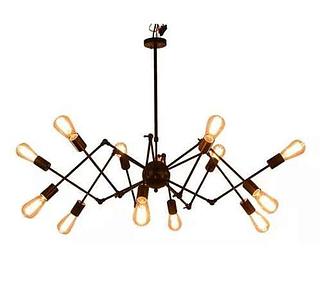 LUSTRE SPUTINIK ARANHA - 16 BRAÇOS