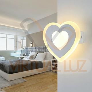 ARANDELA DE PAREDE -CORACAO
