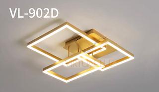 LUSTRE SOBREPOR DOURADO VL-902D