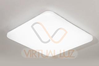 LUSTRE PLAFON CRISTAL VL-ATC25F QUADRADO